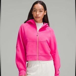 Scuba Oversized Full-Zip Hoodie Gold Zip NWT M/L